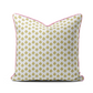 Flora - Piped Pillow Square - New!