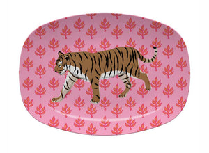 Clairebella Big Cats Flora Melamine Platter