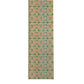 Bamboo Green Nu-Jute Rug - New & WASHABLE!