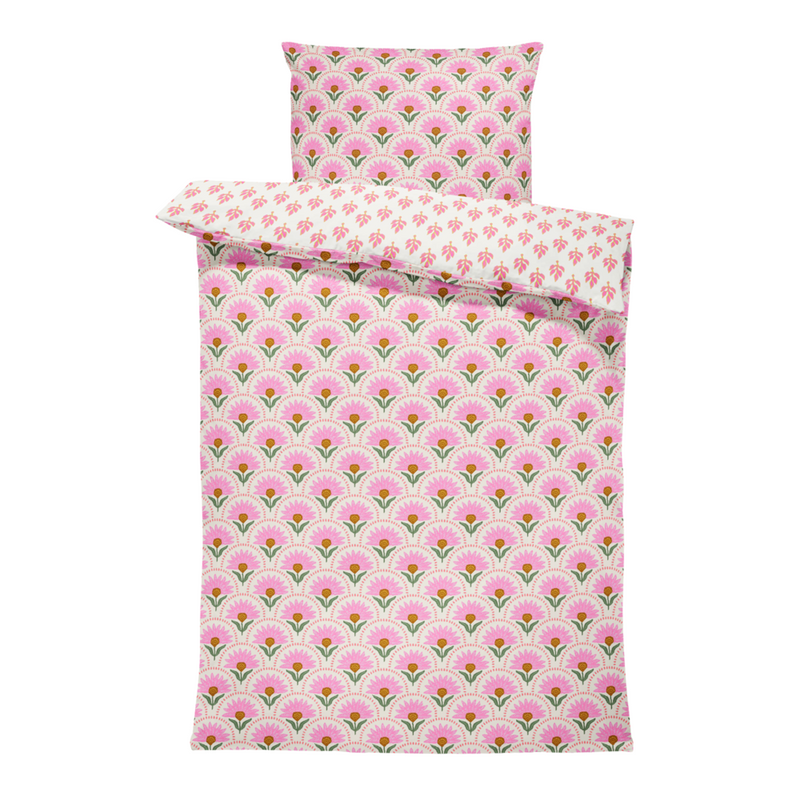 Twin XL Duvet/Sham Set - Coneflower Pink
