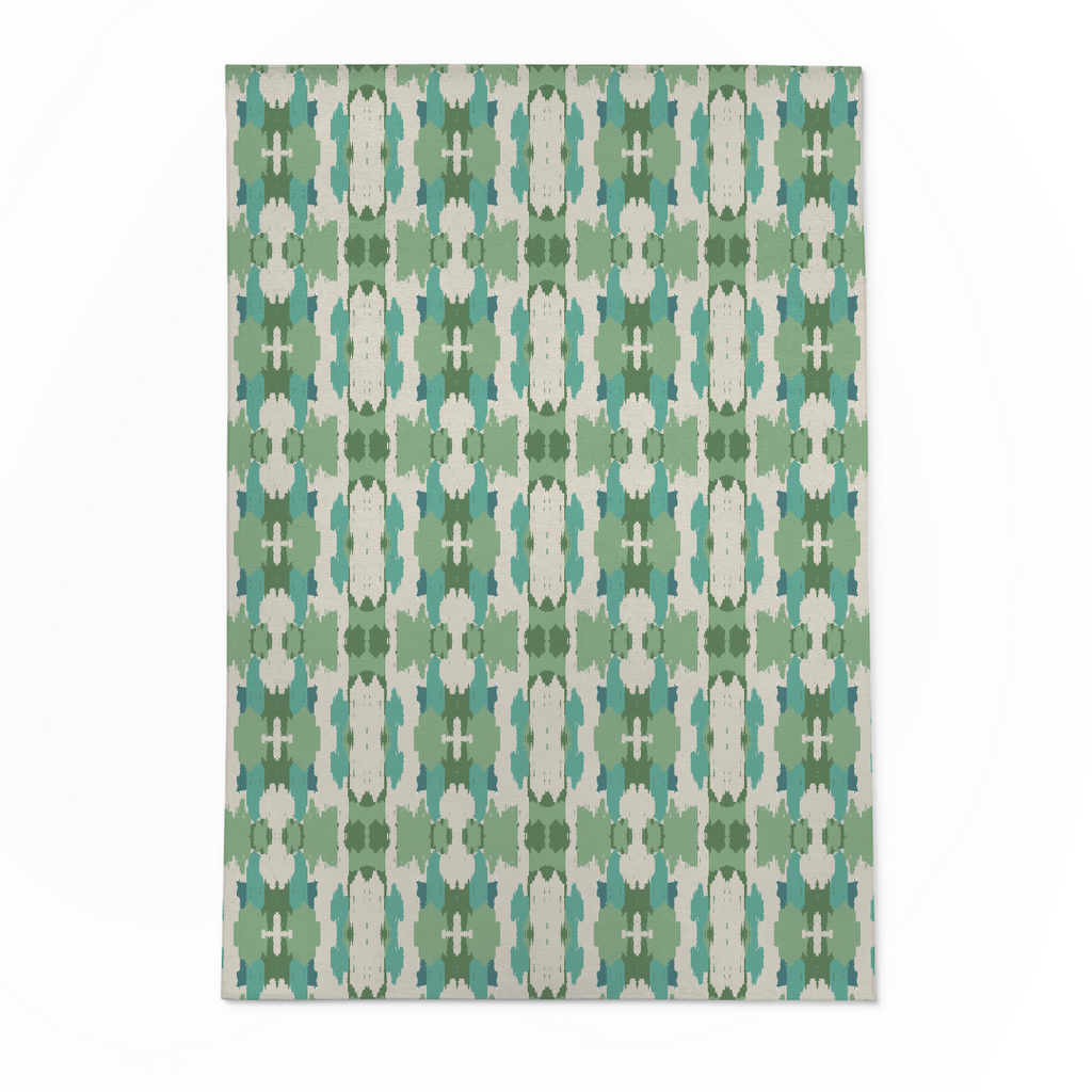 Mitzy Rug Green - New & WASHABLE!