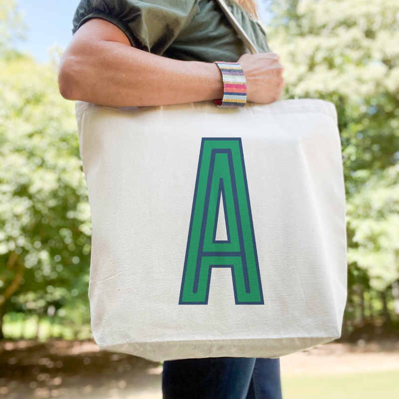 Canvas Tote - Monogrammed NEW!