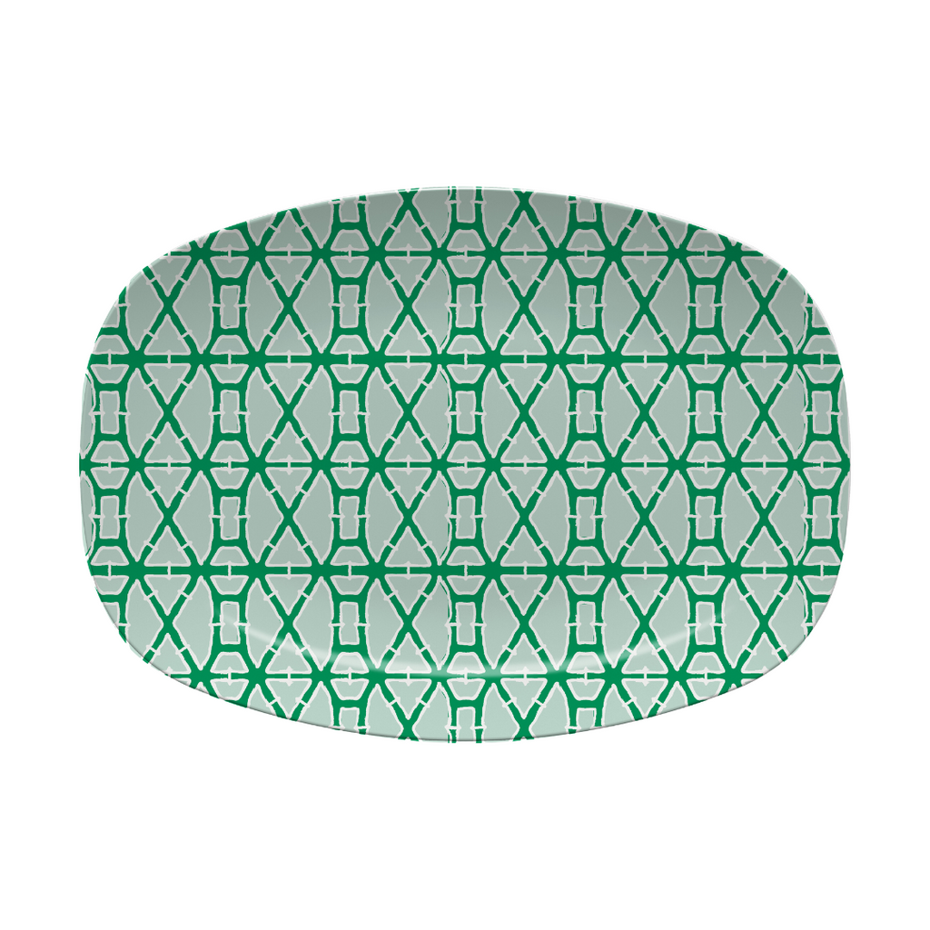 Holiday Platter - Bamboo Mint/Green