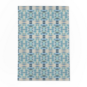 Mila Rug Blue- New & WASHABLE!