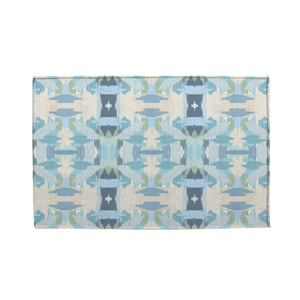 Mila Rug Blue- New & WASHABLE!