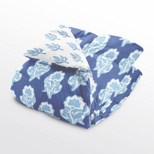 Twin XL Bedding Set - Maya Blue