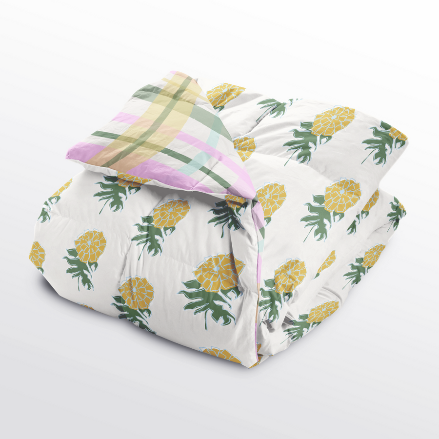 Twin XL Bedding Set - Kyra Gold