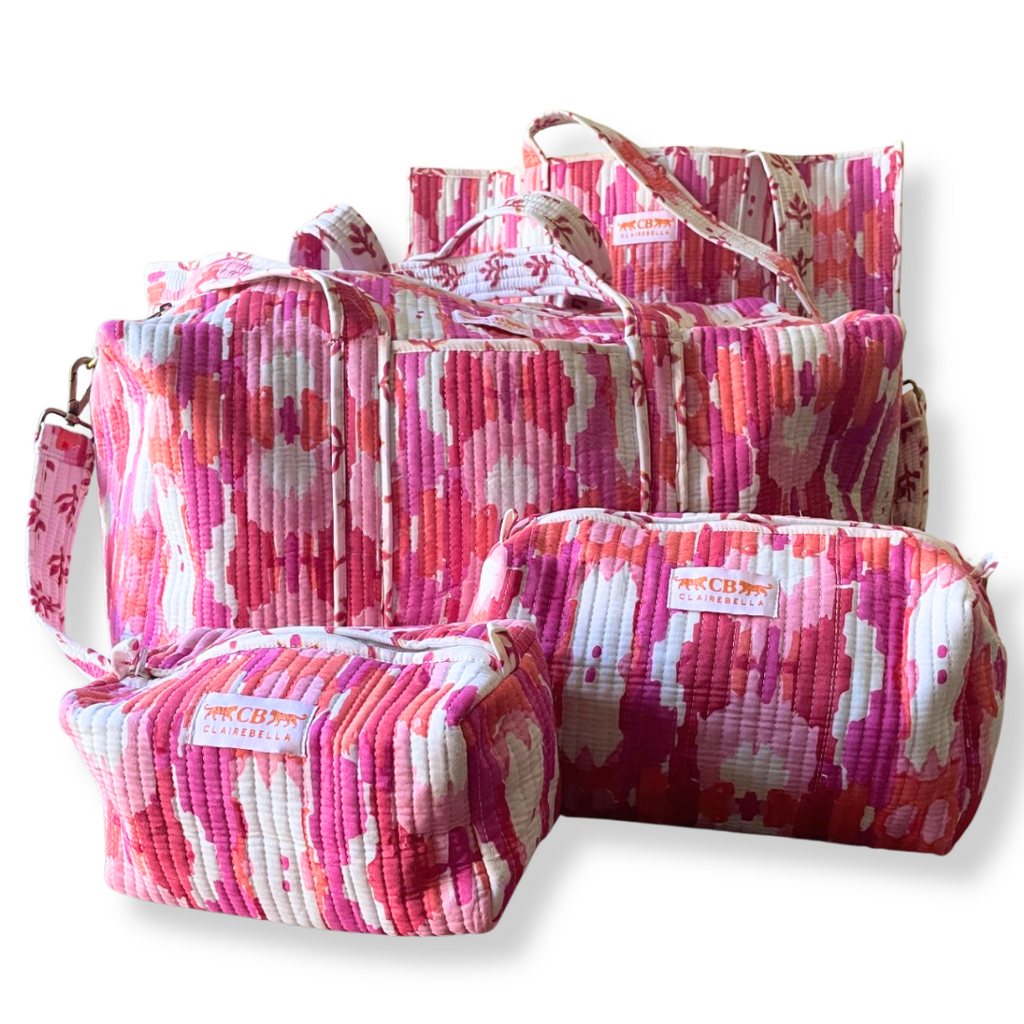 Quilted Duffle Bag - Mitzy Berry - New!
