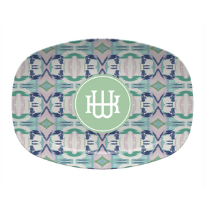 Monogrammed Melamine Platter