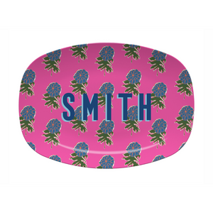 Monogrammed Melamine Platter