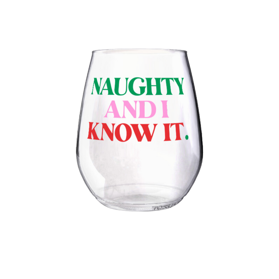 Shatterproof Wine Glass Set - Naughty