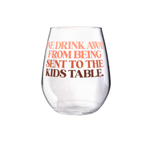 Shatterproof Wine Glass Set - Kids Table