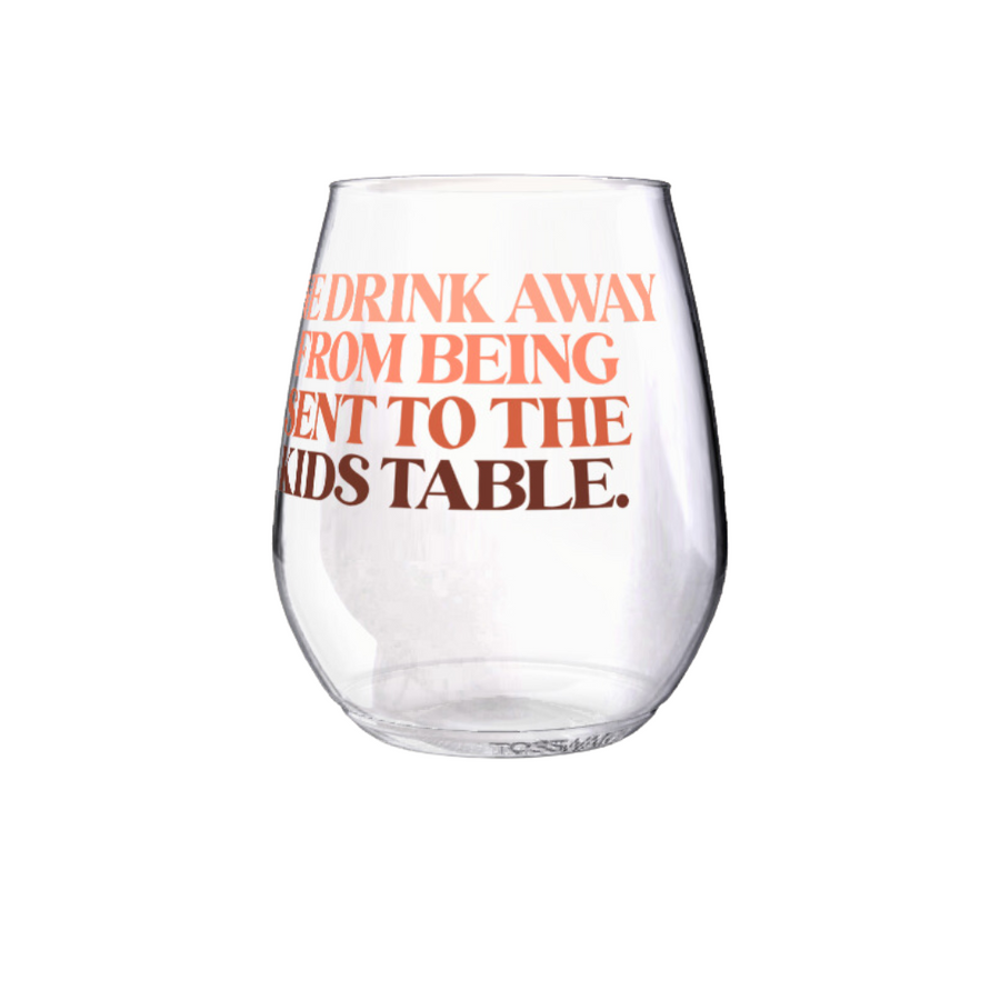 Shatterproof Wine Glass Set - Kids Table