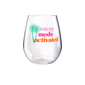 Shatterproof Wine Glass Set - Vacay Mode