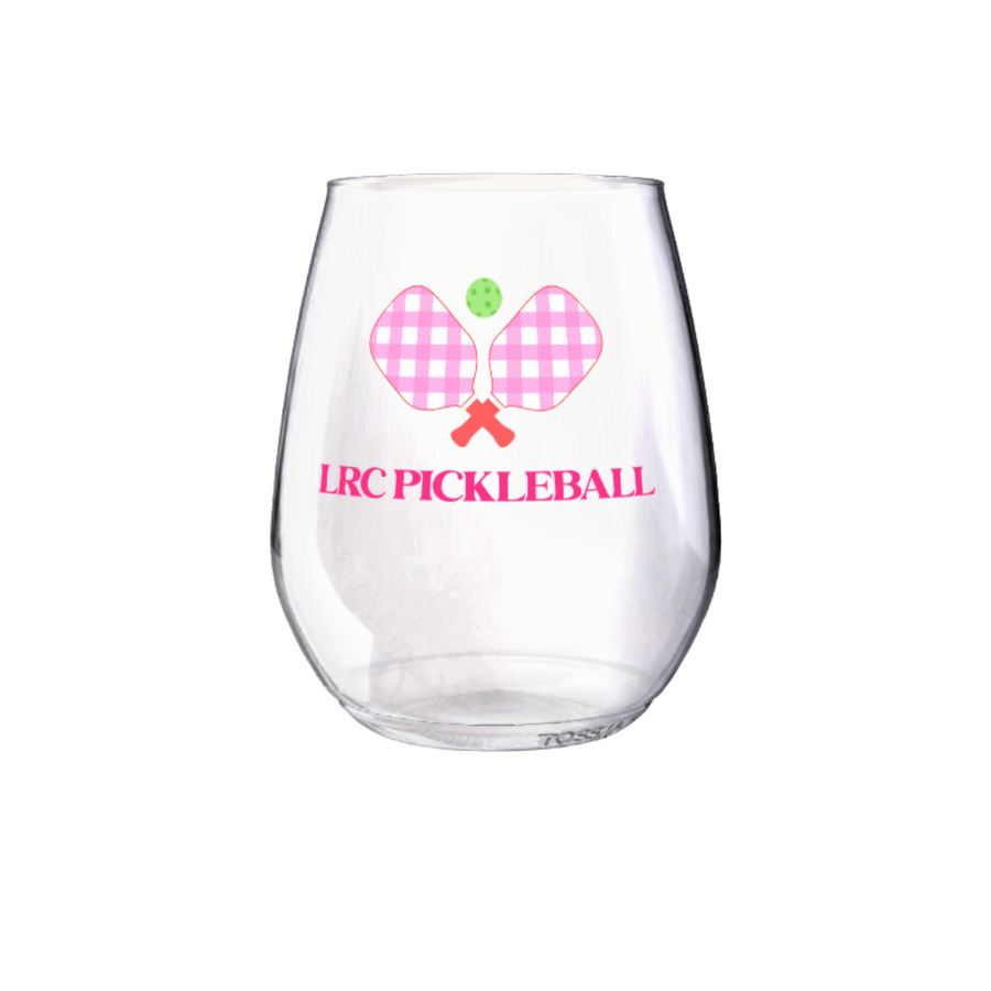 Shatterproof Wine Glass Set - Custom Pickleball