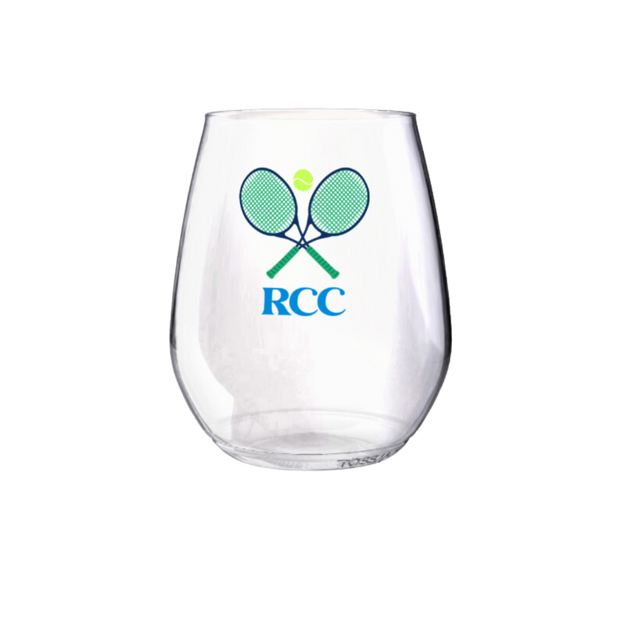 Shatterproof Wine Glass Set - Custom Tennis