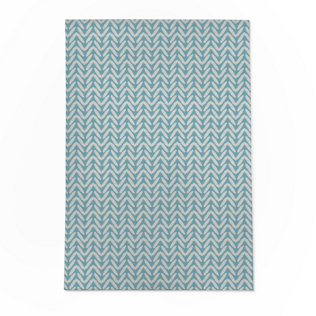 Delray Rug Blue - New & WASHABLE!