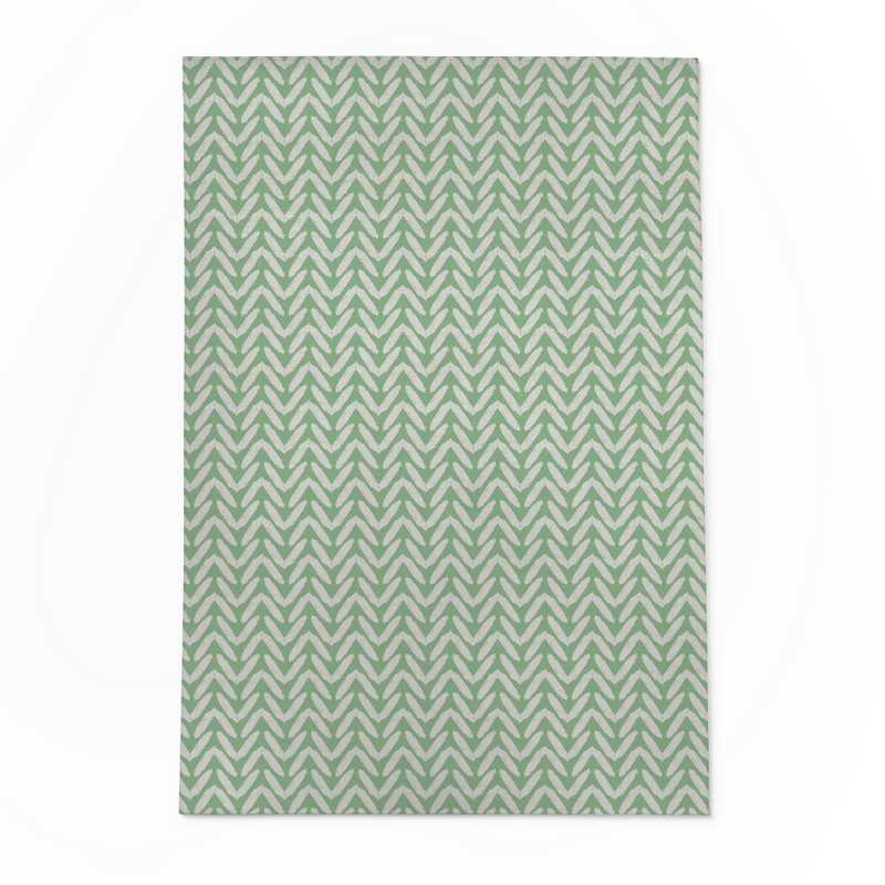 Delray Rug Green - New & WASHABLE!