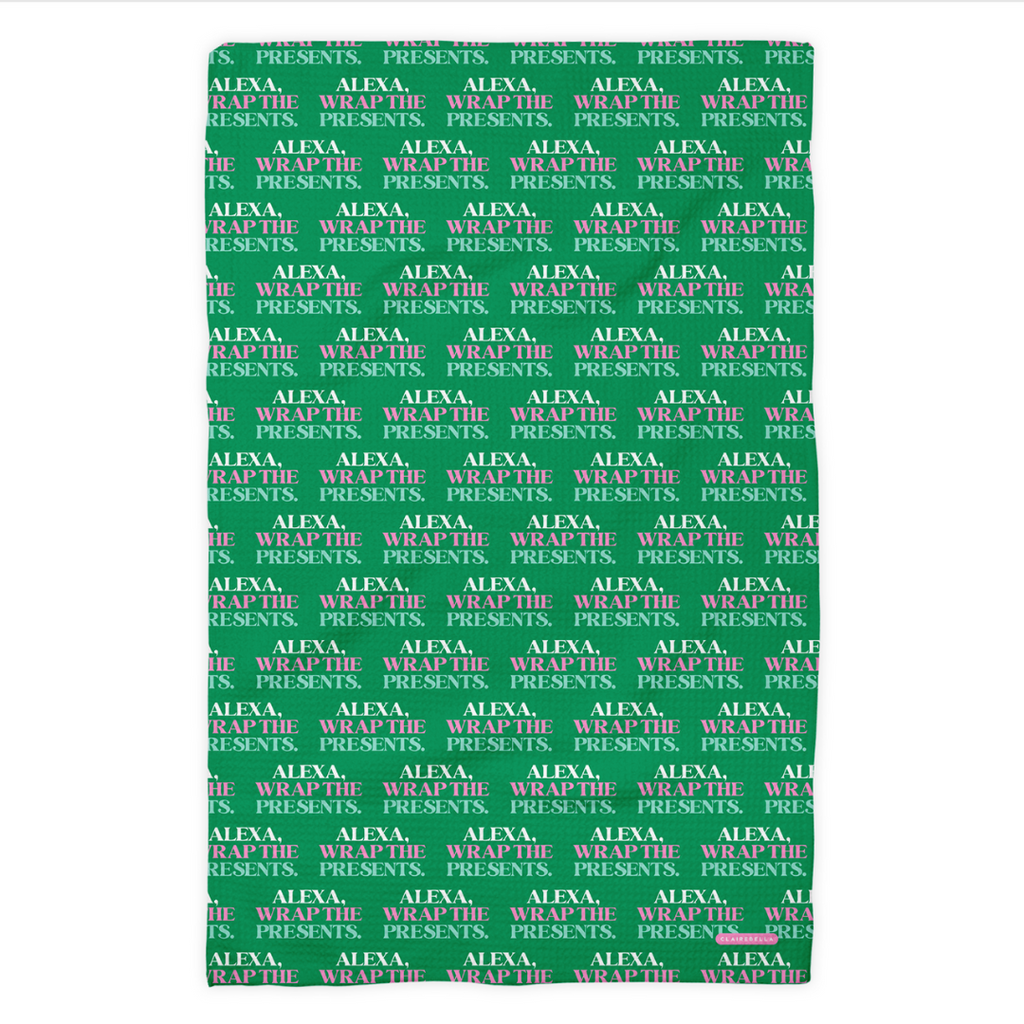 Waffle Weave Kitchen Towel - Alexa