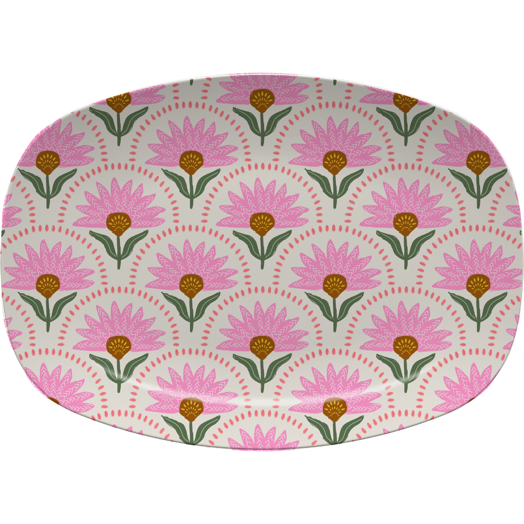 Coneflower Platter