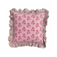Vera Rouge Ruffle Pillow - Square - New!