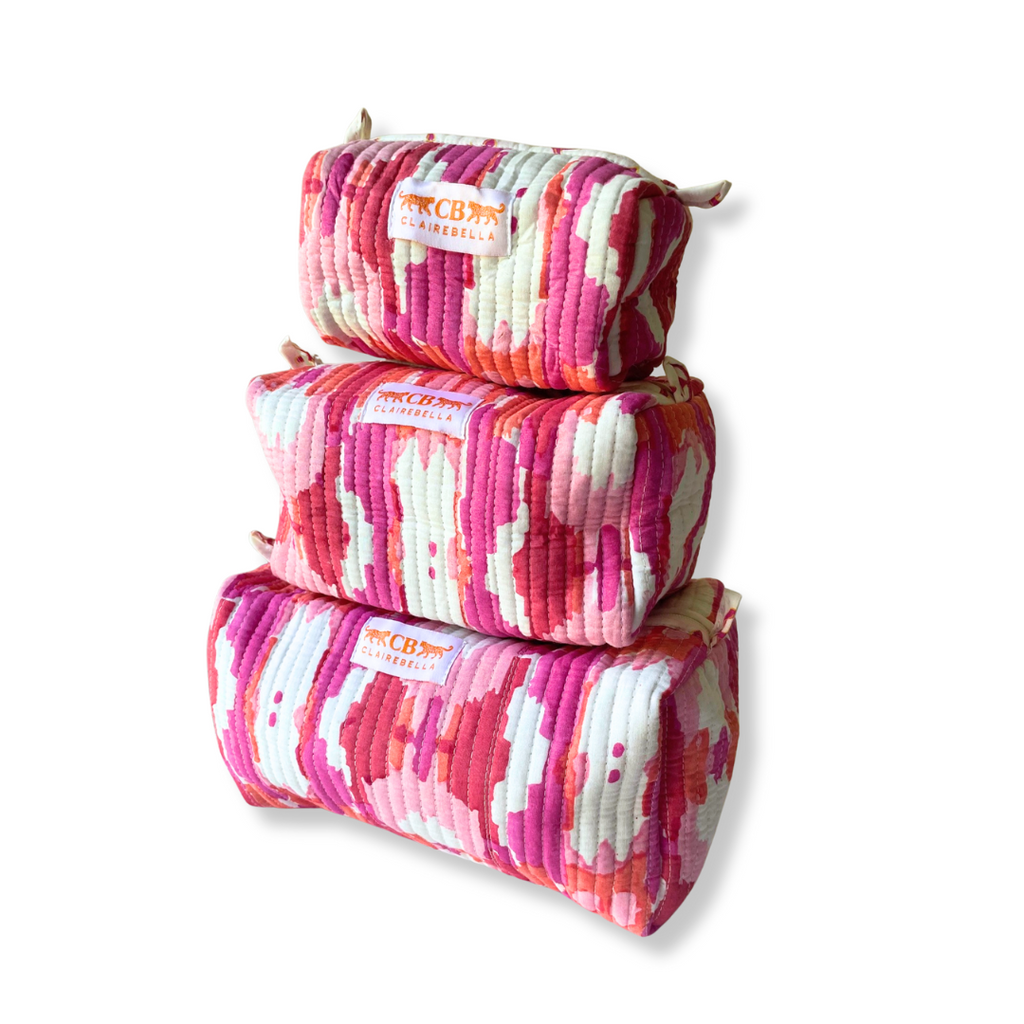 Quilted Pouch Set - Mitzy Berry - New!
