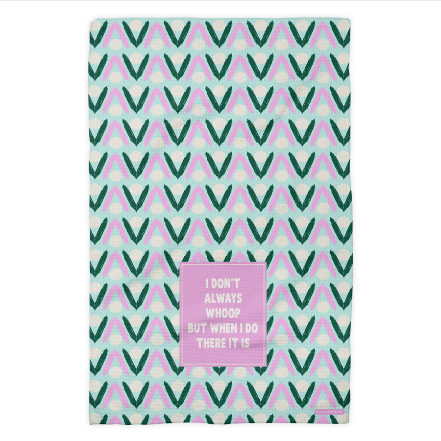 Waffle Weave Kitchen Towel - Whoop