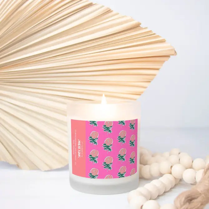 Glass Candle - Kyra Pink (Bohemian Rose)