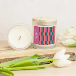 Glass Candle - Maxi Sunset (Spiced Oatmilk)