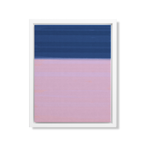 Abyss Art Print - Navy/Pink