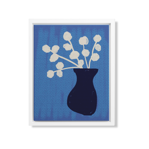 Bouq Art Print - Blue