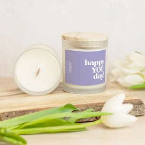 Glass Candle - Happy YOU Day! (Blackberry Vanilla)