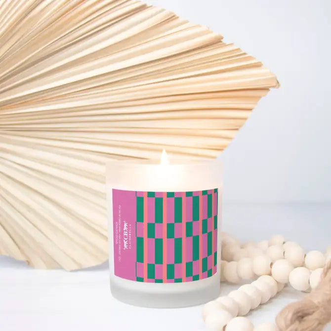 Glass Candle - Maxi Sunset (Spiced Oatmilk)