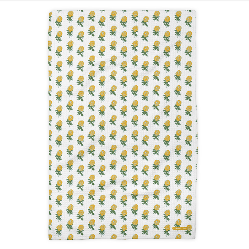 Waffle Weave Kitchen Towel - Kyra