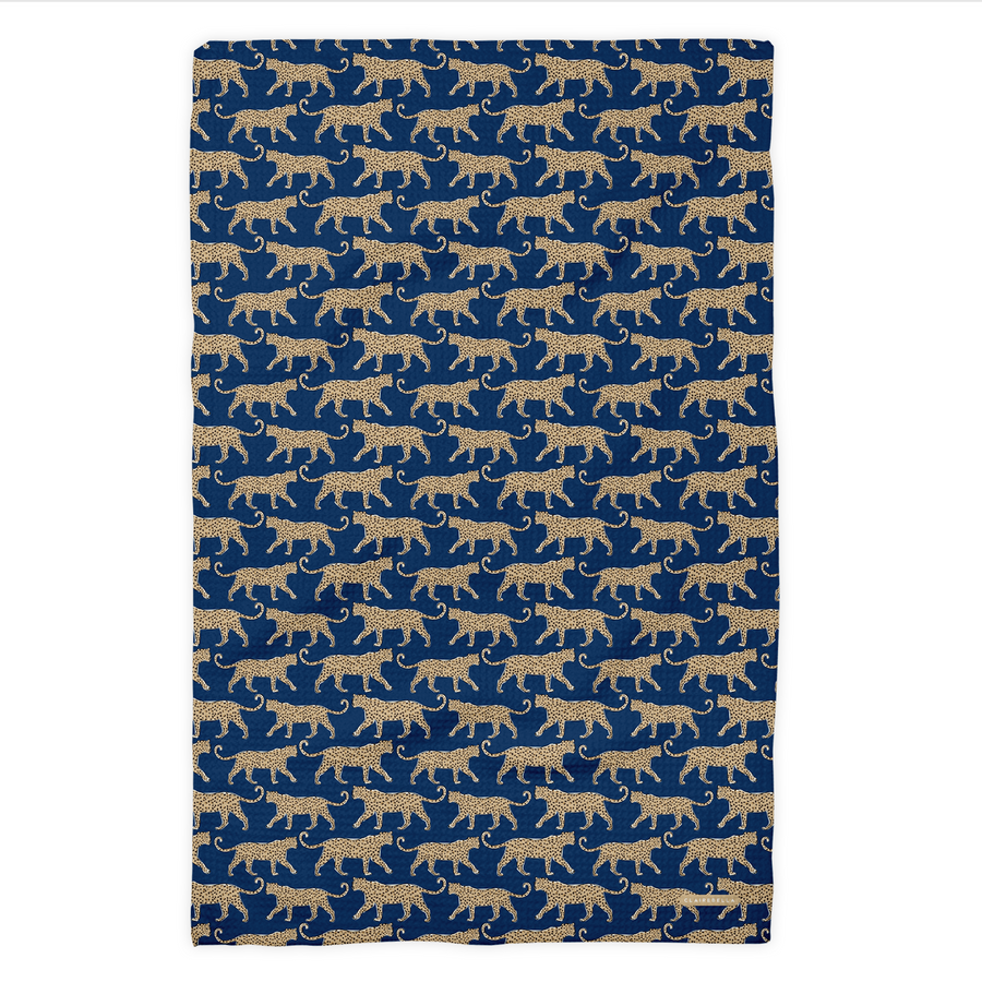 Waffle Weave Kitchen Towel - Big Cats