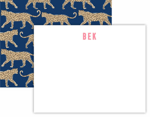 Leopards Flat Notecard Set