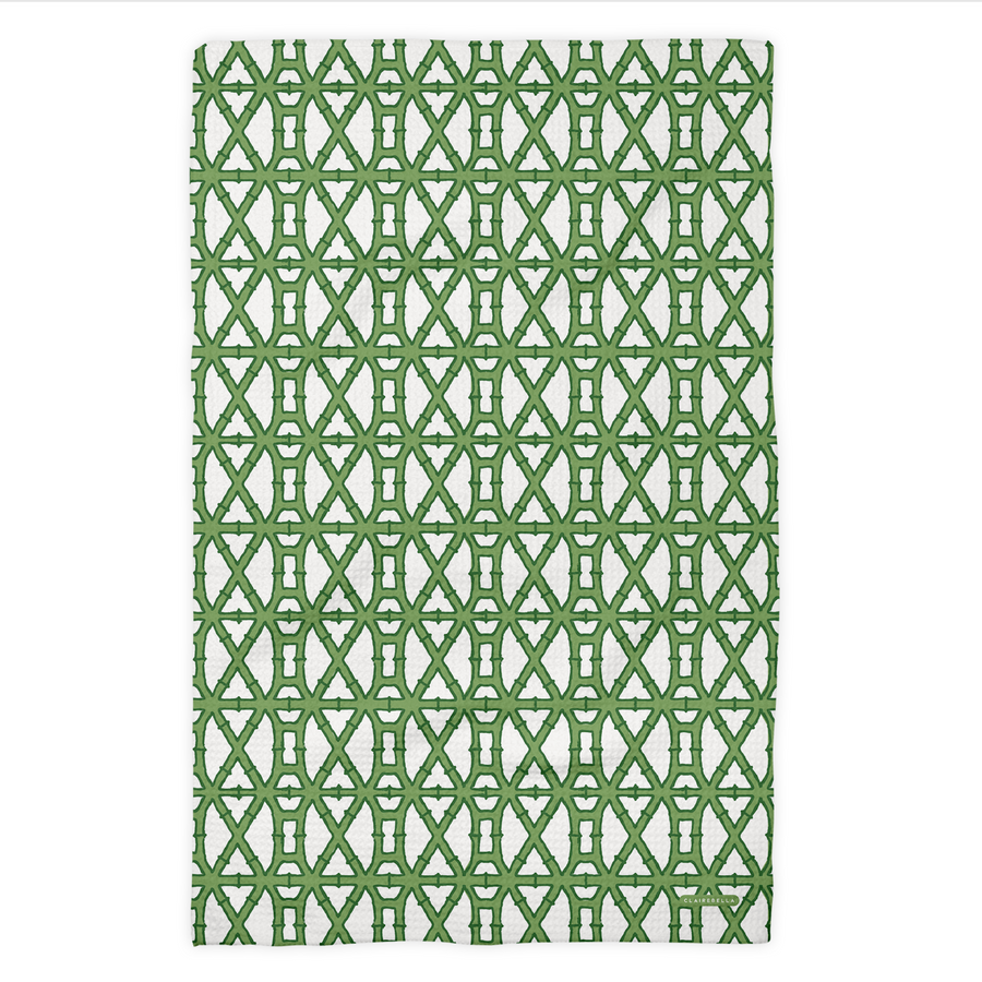 Waffle Weave Kitchen Towel - Bamboo