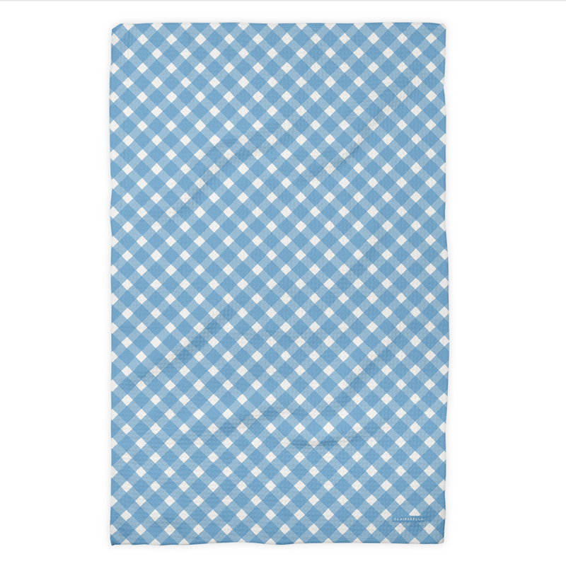 Waffle Weave Kitchen Towel - Gingham