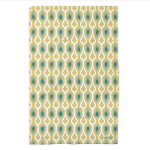 Waffle Weave Kitchen Towel - Ikat