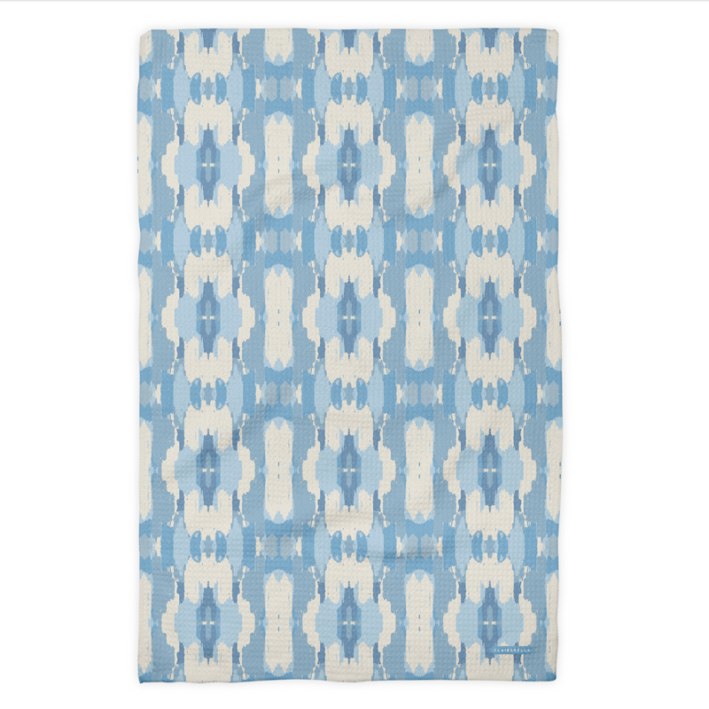 Waffle Weave Kitchen Towel Bundle - Mitzy Blue