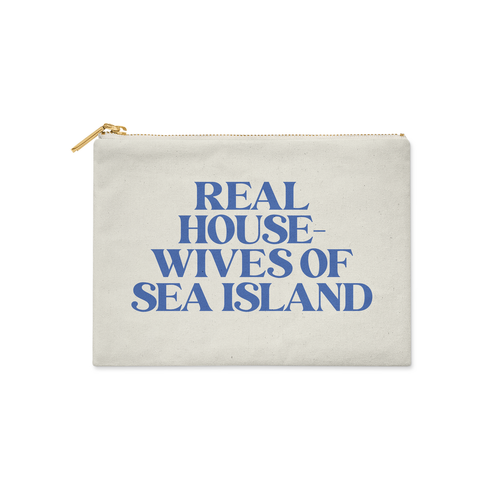 Small Flat Zip Pouch - Real Housewives - New!