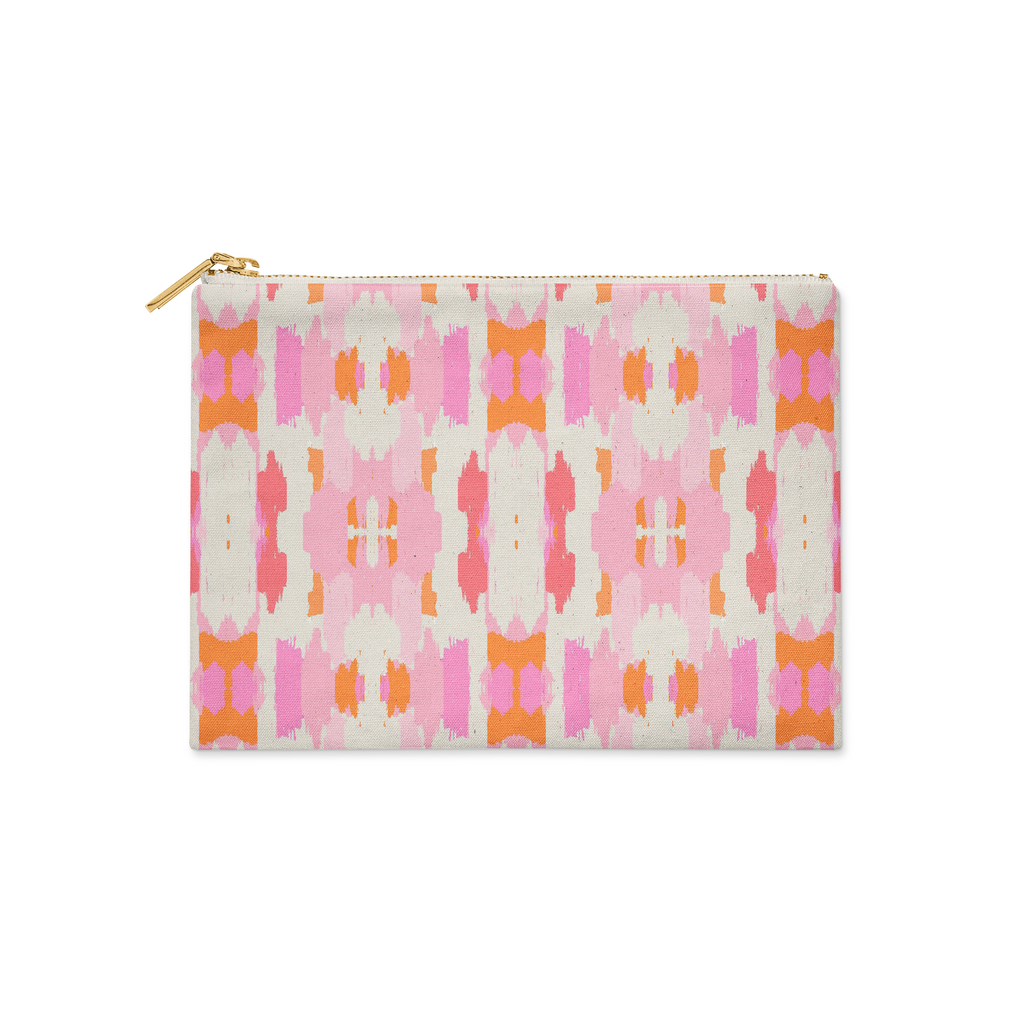 Large Flat Zip Pouch - Mitzy