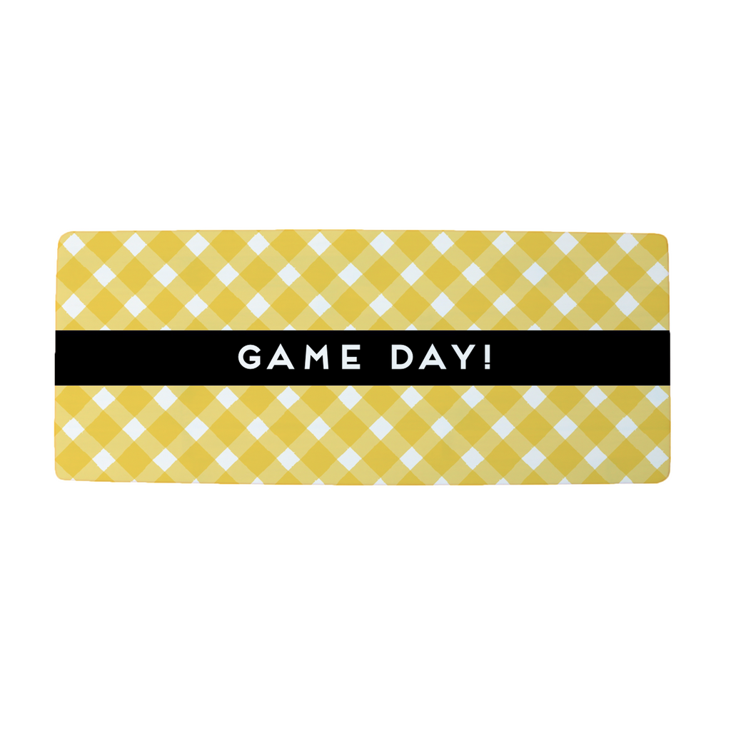 Long Serving Board - Game Day! Gold/Black