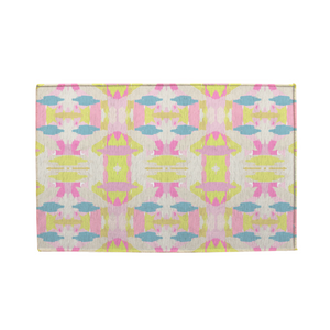 Mila Rug Citrus Pink- New & WASHABLE!