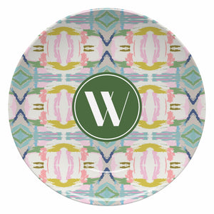 Monogrammed Plate