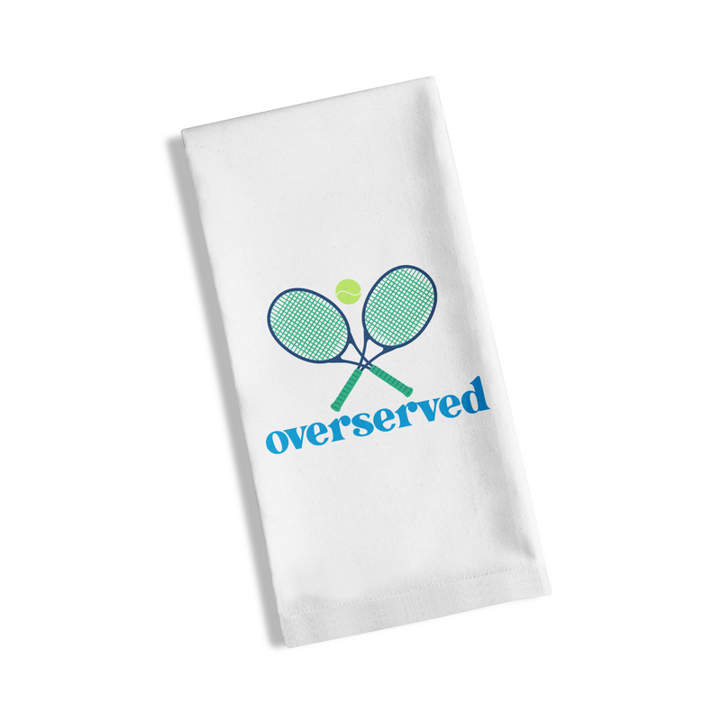 Tea Towel - Overserved - New!