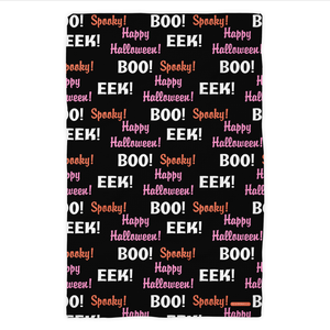 Waffle Weave Kitchen Towel - Spooky