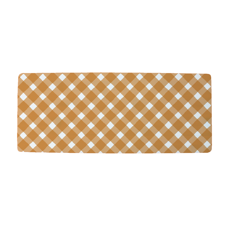 Long Serving Board - Gingham Copper