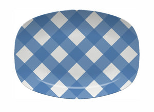 Gingham Platter