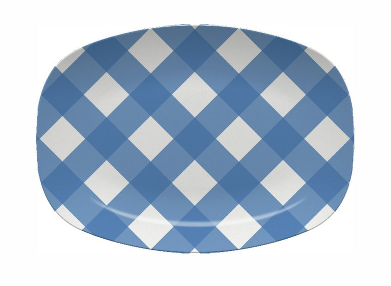 Gingham Platter